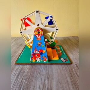 Vintage 1966 Fisher Price #969 Little People Ferris Wheel - STILL WORKS!